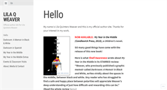 Desktop Screenshot of lilaqweaver.com